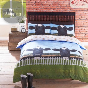cow design duvet cover 