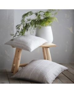 Admiral Feather Filled Cushion - Grey - 43x43cm