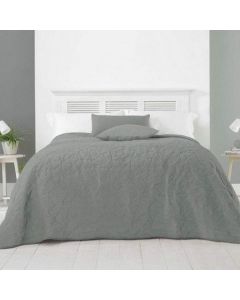 Alexa Bedspread - Grey - 240x260cm