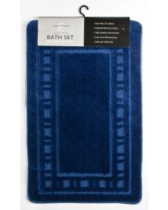 Catherine Lansfield  2 Piece Bath Sets - Armoni - Navy