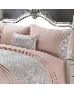 Charleston Sequin Cushion - Blush - 30x50cm