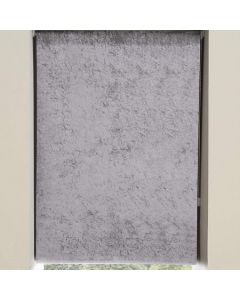 Crushed Velvet Roller Blind - Grey