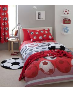 Football Bedding Set - Red