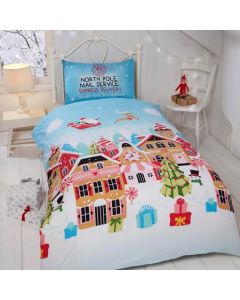 Gingerbread Town Duvet Cover Set