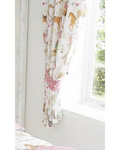 Horse Show Pencil Pleat Curtains - 66 x 72 inch