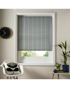Orla Kiely Linear Stem Roller Blind - Silver
