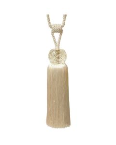 Moselle Curtain Tie Back - Ivory