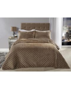 Regent Bedspread Set - Taupe