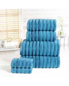 Ribbed Towel Bales - Teal