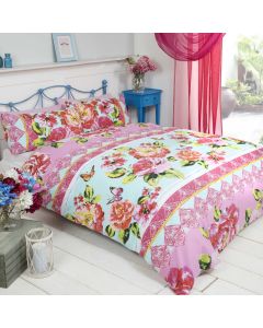 Sanaa Duvet Cover Set - Pink