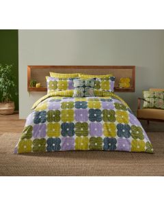 Orla Kiely Textured Flower Duvet Cover Set - Multi