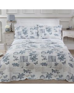 Wordsworth Bedspread Set - Silver