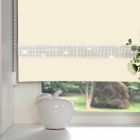Diamante Roller Blind - Cream