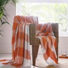 Epsom Throwover Blanket - Terracotta