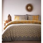 Joel Duvet Cover Set - Ochre