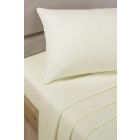 Percale Fitted Sheets - Cream