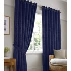 Tivoli Eyelet Curtains - Navy