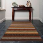 Woodstock Rug - Dark Multi Stripe
