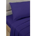 Percale Fitted Sheets - Navy Blue