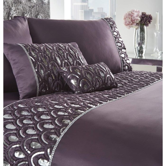 Crystal Purple Duvet Cover Bedding Set - Purple Bedding Set Crystal Purple Duvet Cover Bedding Set - Purple Bedding Set